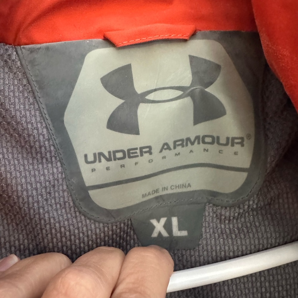 Under Armour Orange Performance Jacket - image 3